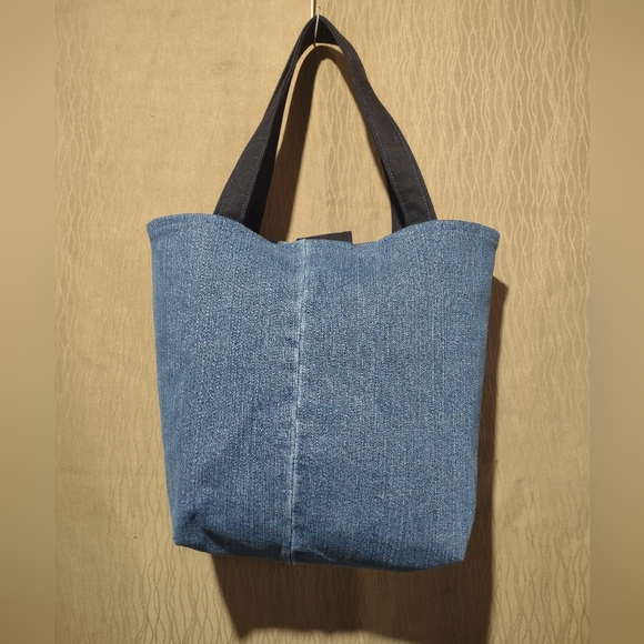 Handmade Upcycled Tote Bag 7 - Picture 4 of 5
